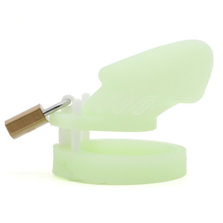 Cage de chasteté phosphorescente PHOSCOCK S 8.5 x 3.2 cm de CockLock
