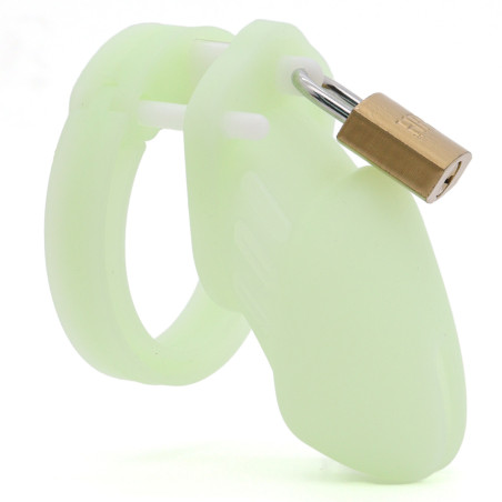 Cage de chasteté phosphorescente PHOSCOCK S 8.5 x 3.2 cm de CockLock