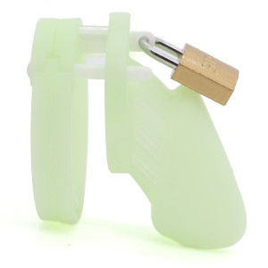 Cage de chasteté phosphorescente PHOSCOCK S 8.5 x 3.2 cm de CockLock