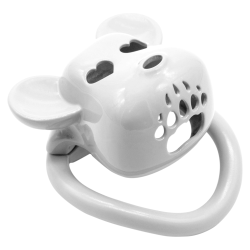 Cage de chasteté Blanche BEAR LOCK 5 x 3.1 cm de CockLock 2