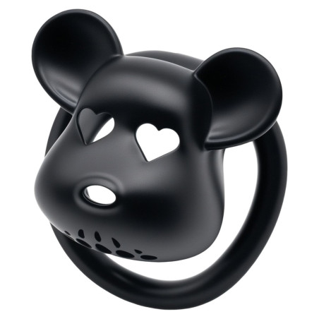 Cage de chasteté Noire BEAR LOCK 5 x 3.1 cm de CockLock
