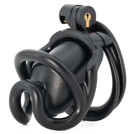 Cage de chasteté RAMMAK S Noire de 6 x 2.7 cm par CockLock