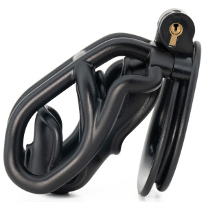 Cage de chasteté RAMMAK M Noire de 9.5 x 2 cm par CockLock