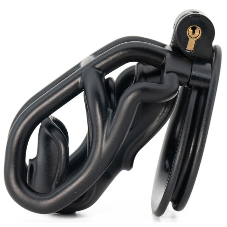 Cage de chasteté RAMMAK M Noire de 9.5 x 2 cm par CockLock