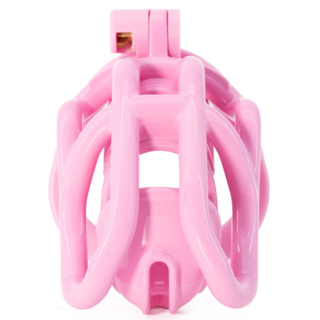 Cage de chasteté RAMMAK M Rose de 9.5 x 2 cm par CockLock