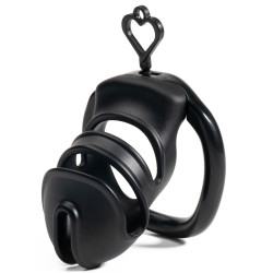 Cage de chasteté OPINEZ Noire S 7 x 2.7 cm de CockLock 2