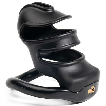 Cage de chasteté OPINEZ Noire S 7 x 2.7 cm de CockLock