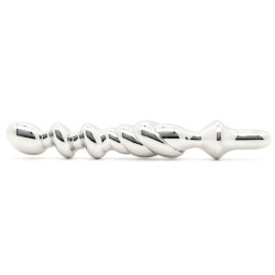 Double Gode en métal VRILLON 19 x 2.8 cm de DoublePlayz
