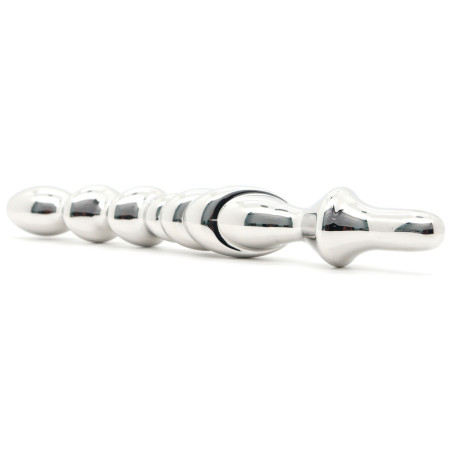 Double Gode en métal VRILLON 19 x 2.8 cm de DoublePlayz
