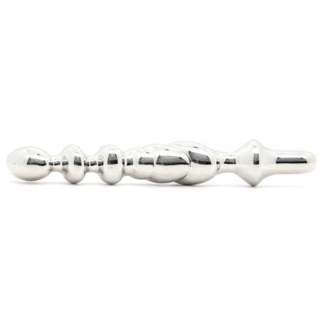 Double Gode en métal VRILLON 19 x 2.8 cm de DoublePlayz
