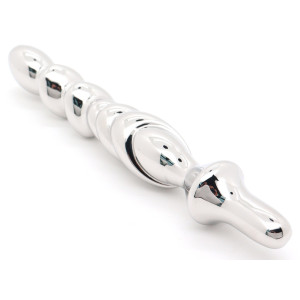 Double Gode en métal VRILLON 19 x 2.8 cm de DoublePlayz