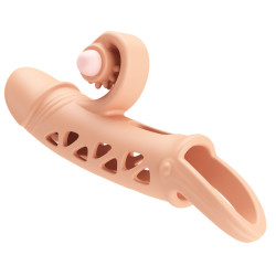 Gaine à pénis vibrante VIBES DICK de ExtendMyDick