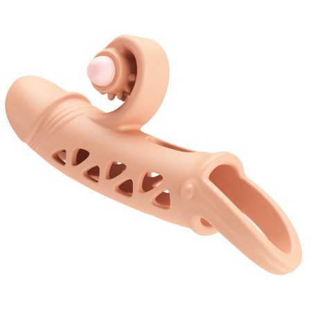 Gaine à pénis vibrante VIBES DICK de ExtendMyDick