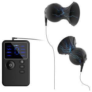 Kit Suce tétons Électro SHOCK NIPPLES avec Contrôleur