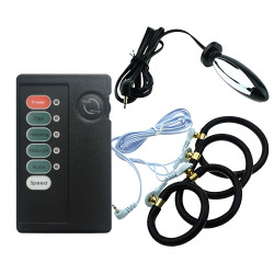 Kit Anneaux Électro et Plug MULTI SHOCK par ElectroPlayer