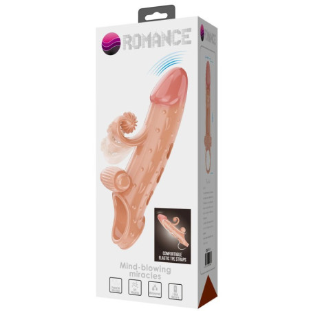 Gaine à pénis vibrante VIBES HEART de ExtendMyDick