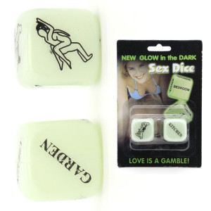 Dés coquins GLOW DARK de Generique