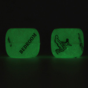 Dés coquins GLOW DARK de Generique