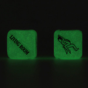 Dés coquins GLOW DARK de Generique