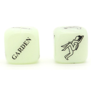Dés coquins GLOW DARK de Generique