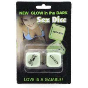 Dés coquins GLOW DARK de Generique