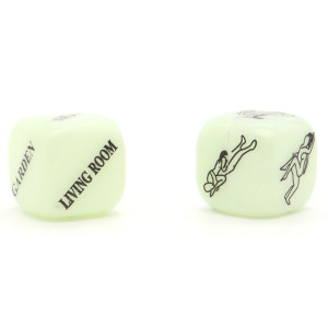 Dés coquins GLOW DARK de Generique