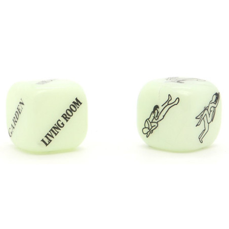 Dés coquins GLOW DARK de Generique