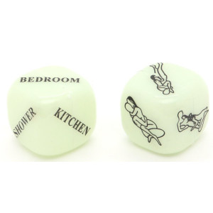 Dés coquins GLOW DARK de Generique
