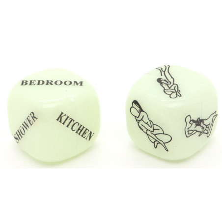 Dés coquins GLOW DARK de Generique