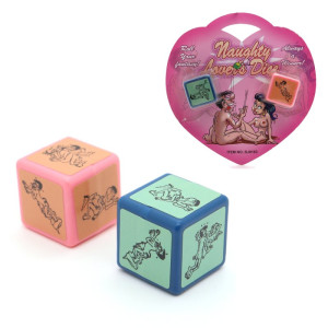 Dés coquins NAUGHTY LOVERS DICE de Generique