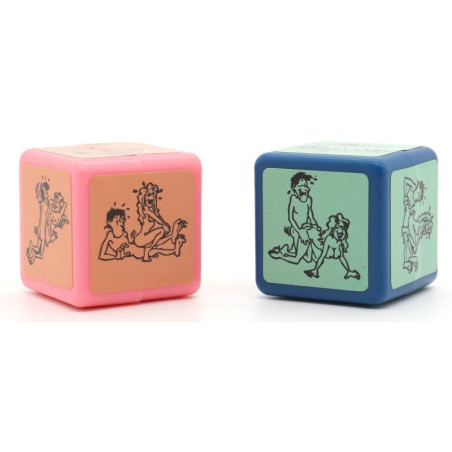 Dés coquins NAUGHTY LOVERS DICE de Generique