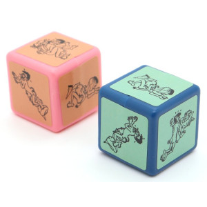 Dés coquins NAUGHTY LOVERS DICE de Generique