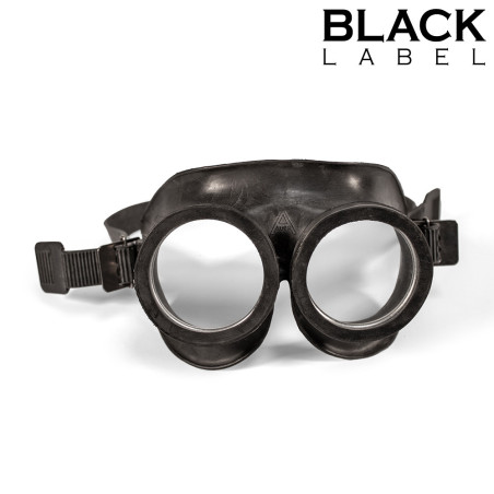 Véritables Lunettes RUBBER GOGGLES Noires de Black Label