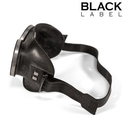 Véritables Lunettes RUBBER GOGGLES Noires de Black Label 2