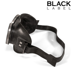 Véritables Lunettes RUBBER GOGGLES Noires de Black Label