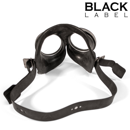 Véritables Lunettes RUBBER GOGGLES Noires de Black Label