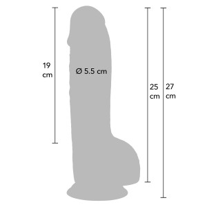 Gode réaliste DICKYBIG 19 x 6cm - Marque Hidden Desire