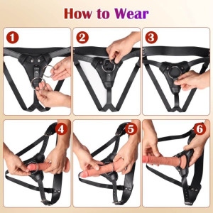 Harnais pour Gode ceinture JOCKYPLEAS de FUKR