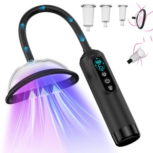 Kit Pompe Vulve + Clitoris PUSSY PUMP 6 modes par KINKgear