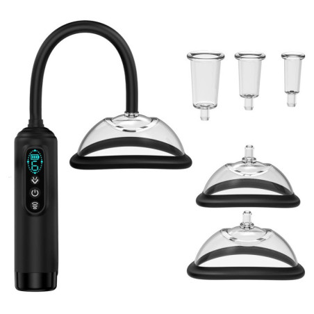 Kit Pompe Vulve + Clitoris PUSSY PUMP 6 modes par KINKgear