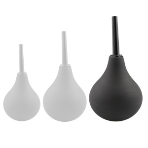 Poire de lavement BULBEEN L Noire 5.5 x 0.7 cm | 220ml