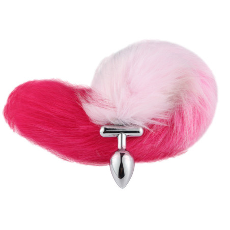 Plug queue de renard rose FOXY ROXY par Kinky Puppy 39cm