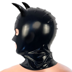 Masque avec cornes DAEMON Noir