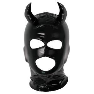 Masque avec cornes DAEMON Noir
