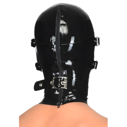 Cagoule en latex BLINDMUTE de LateXcite 2
