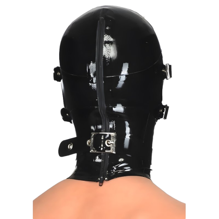 Cagoule en latex BLINDMUTE de LateXcite