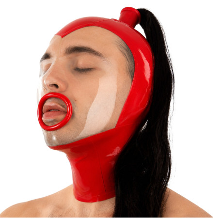 Cagoule en latex PONYHOOD de LateXcite