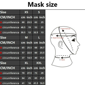 Cagoule en latex NOSEFREE de LateXcite
