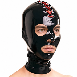 Cagoule en latex de REDLACE par LateXcite