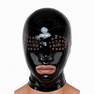 Cagoule en latex MESHEYES